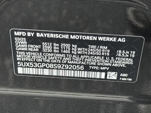 2025 BMW X3 30 xDrive