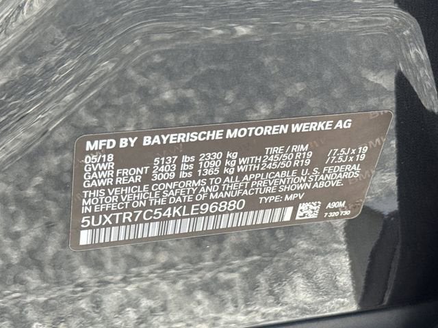 2019 BMW X3 sDrive30i