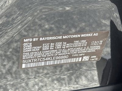 2019 BMW X3 sDrive30i