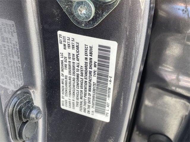 2020 Honda CR-V Hybrid Touring