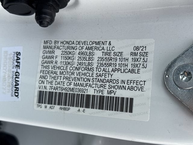 2021 Honda CR-V Hybrid Touring