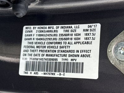 2017 Honda CR-V EX