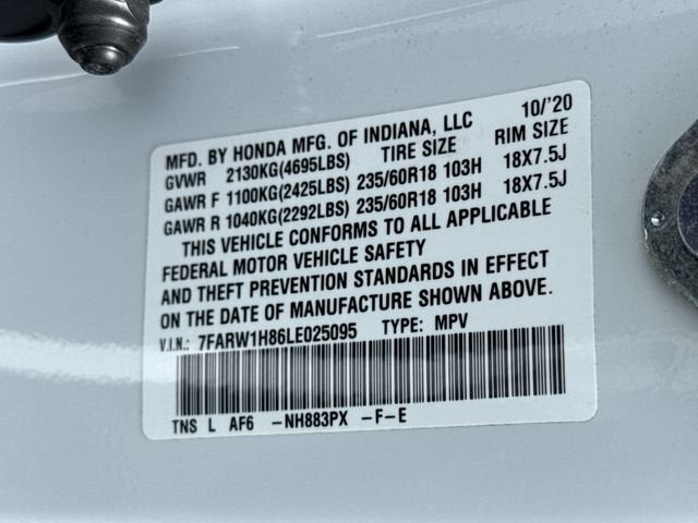 2020 Honda CR-V EX-L