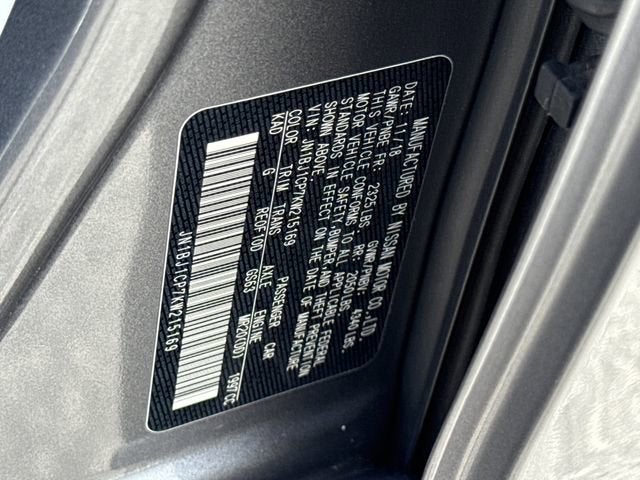 2019 Nissan Rogue Sport S