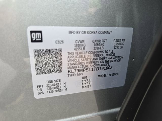 2026 Chevrolet Trailblazer LT