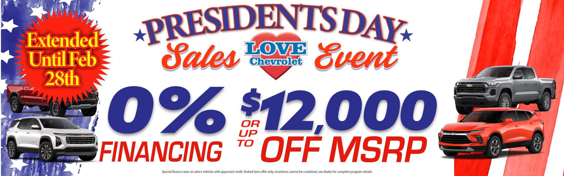 Presidents Day Sale 