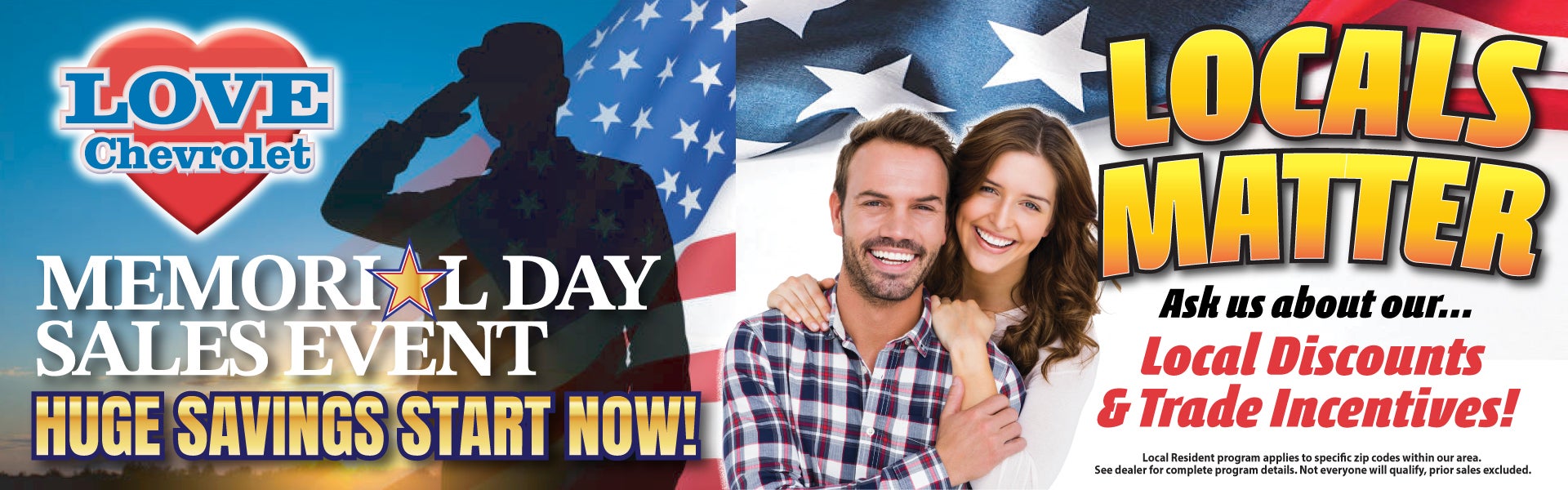 Memorial Day Sales Event