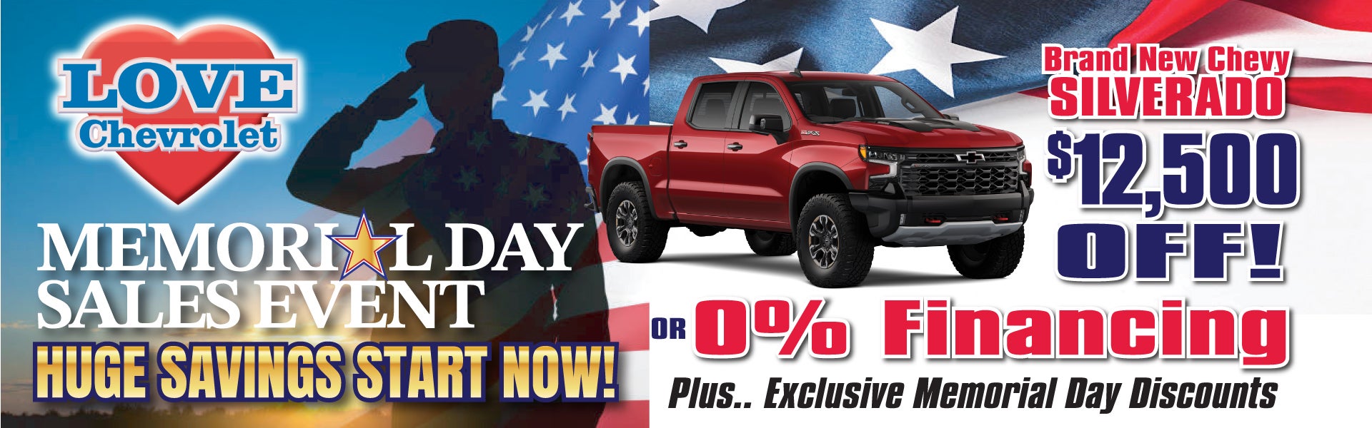 Memorial Day Sales Event