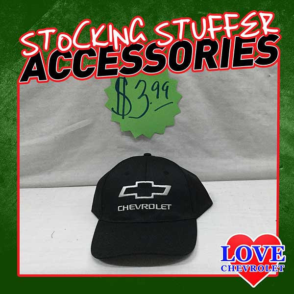 Silver chevy bowtie logo hat