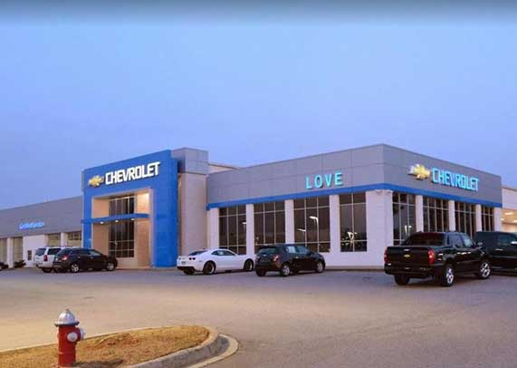 Love Chevrolet storefront